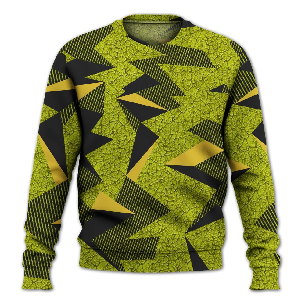 Sweatshirt To Match Dunk Low QS Halloween Skull - Geometric Camouflage Pattern All Over Print