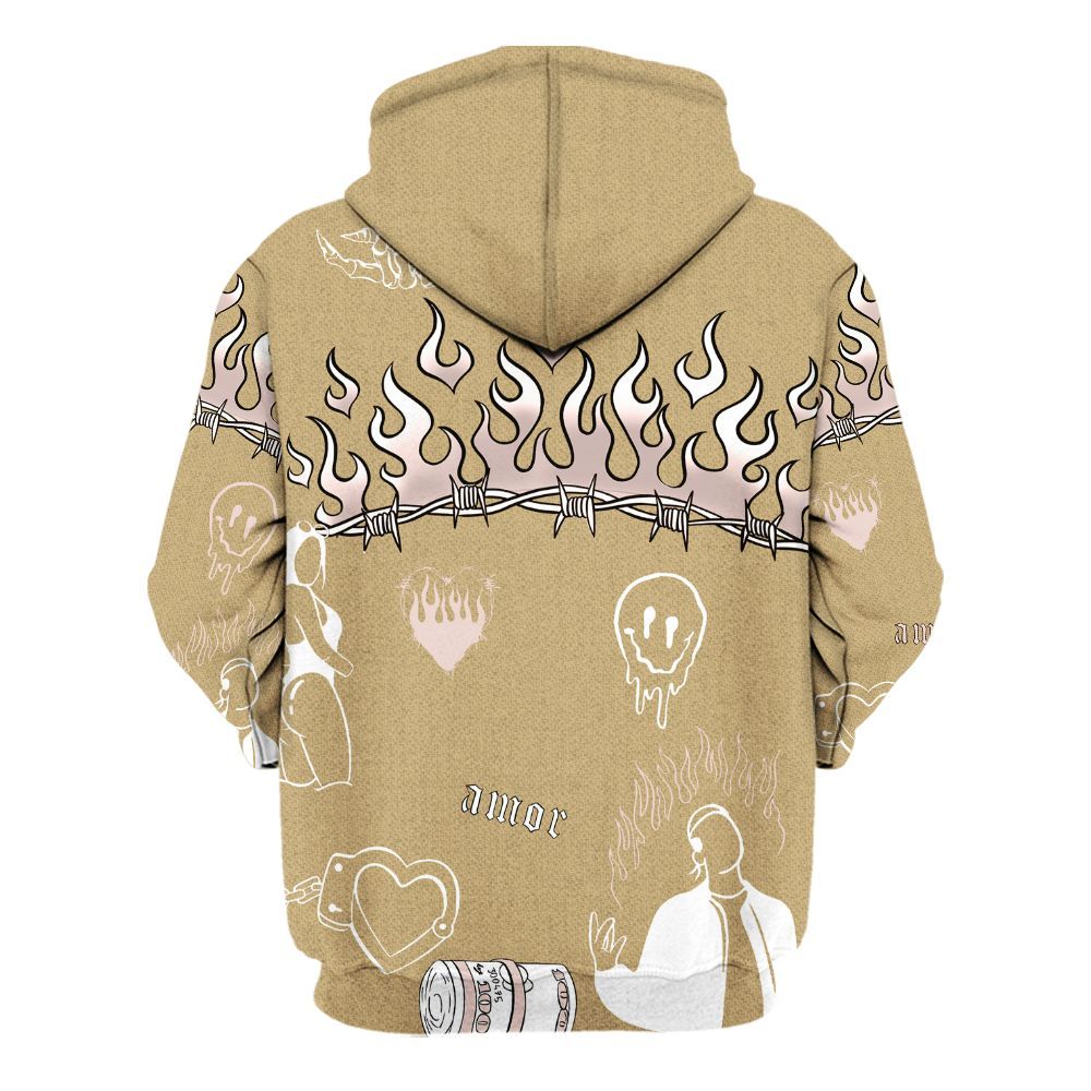 Hoodie To Match Low Linen 2025 1s - Snake Trust No One All Over Print