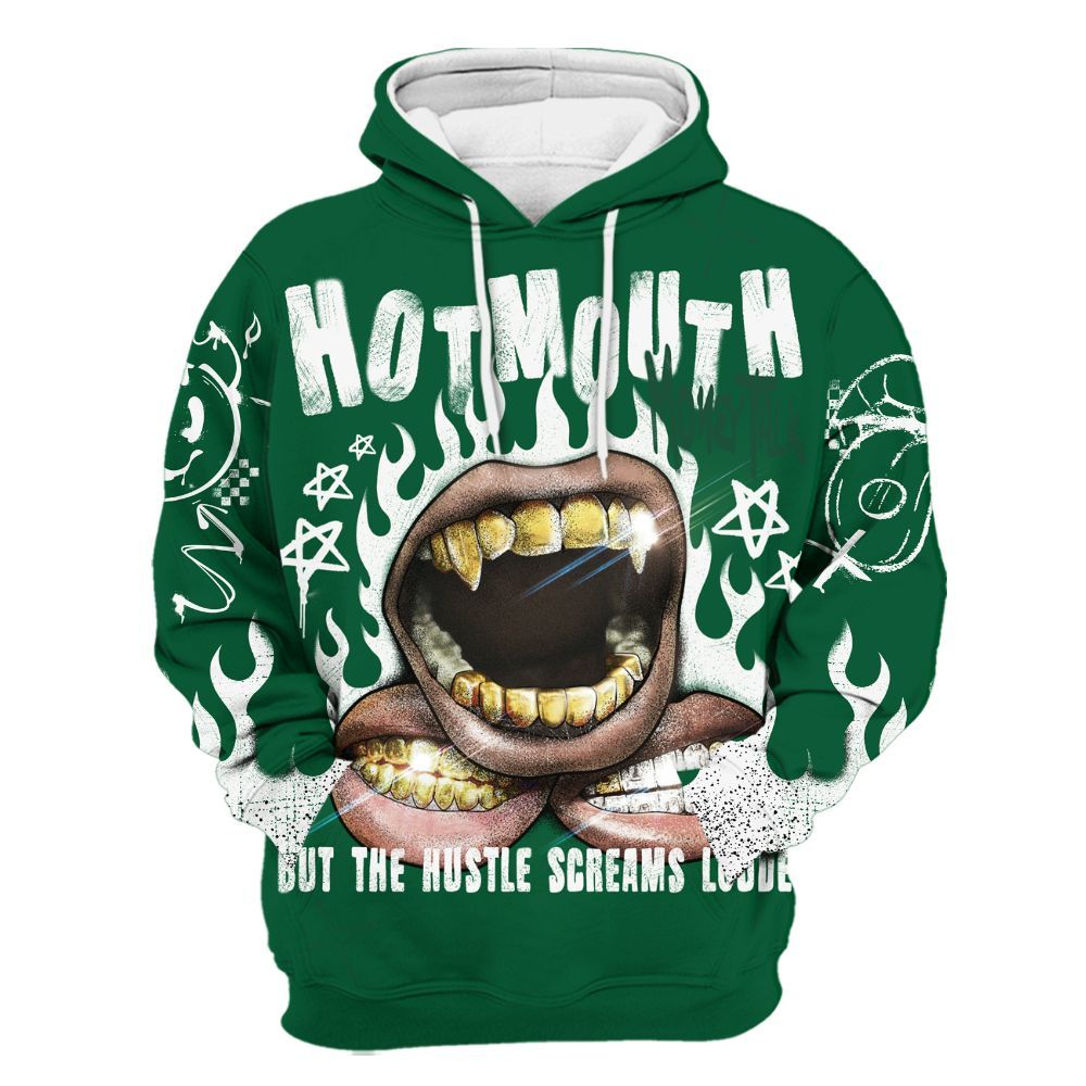 Hoodie To Match High Gorge Green 1s - Mouth Burning Street Style All Over Print