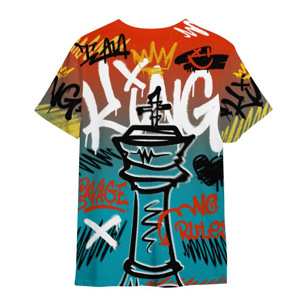 Shirt To Match Dunk Low KD 17 N7 - Street King Chess Streetwear All Over Print