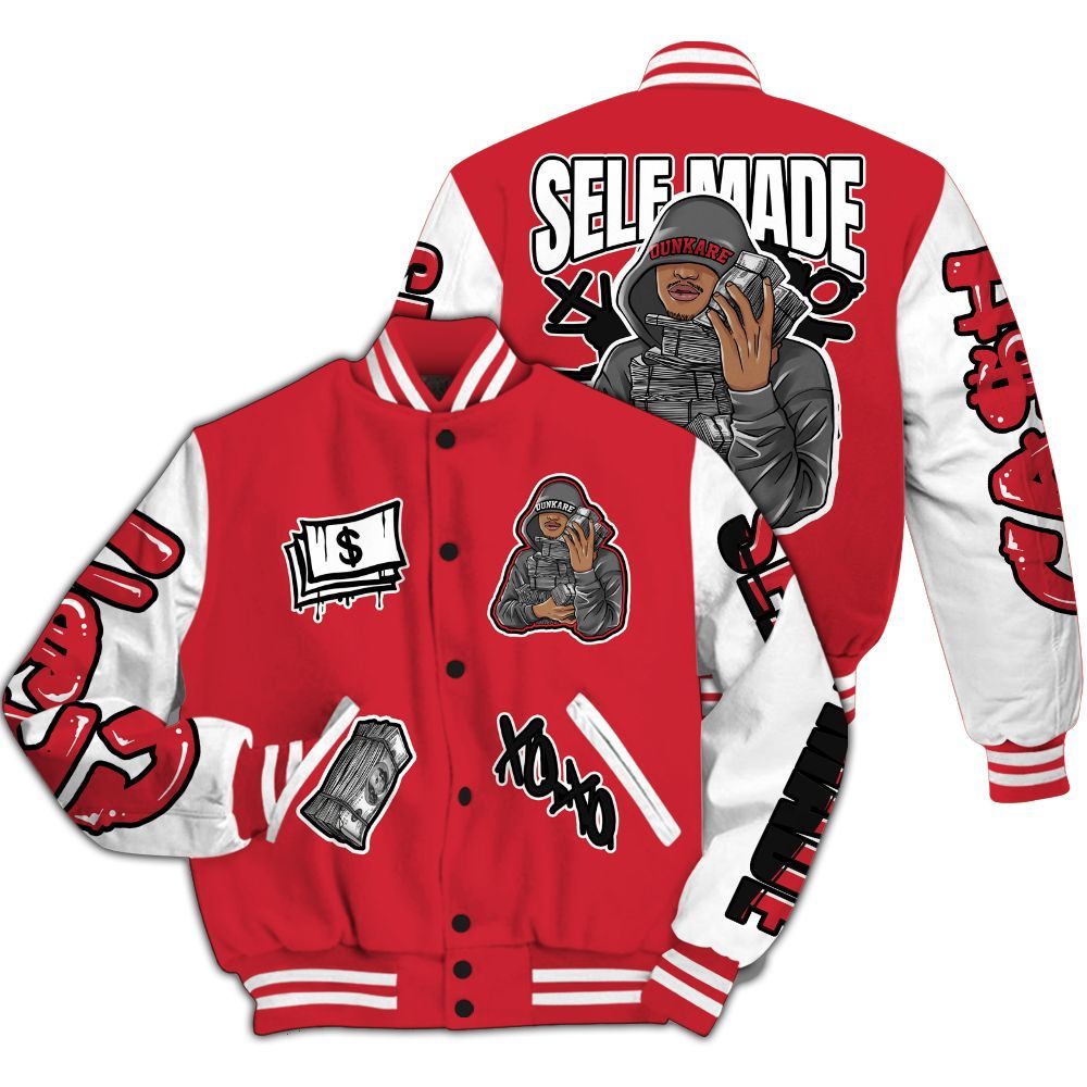 Varsity Jacket To Match Bunny 2025 8s - Selfmade Unique All Over Print