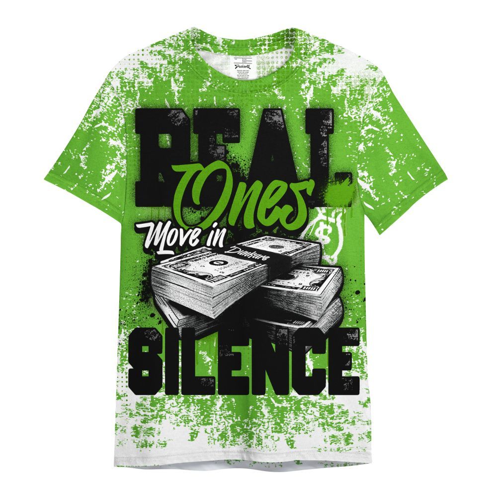Shirt To Match Air Foamposite One Volt - Move In Silence Money Street Retro All Over Print