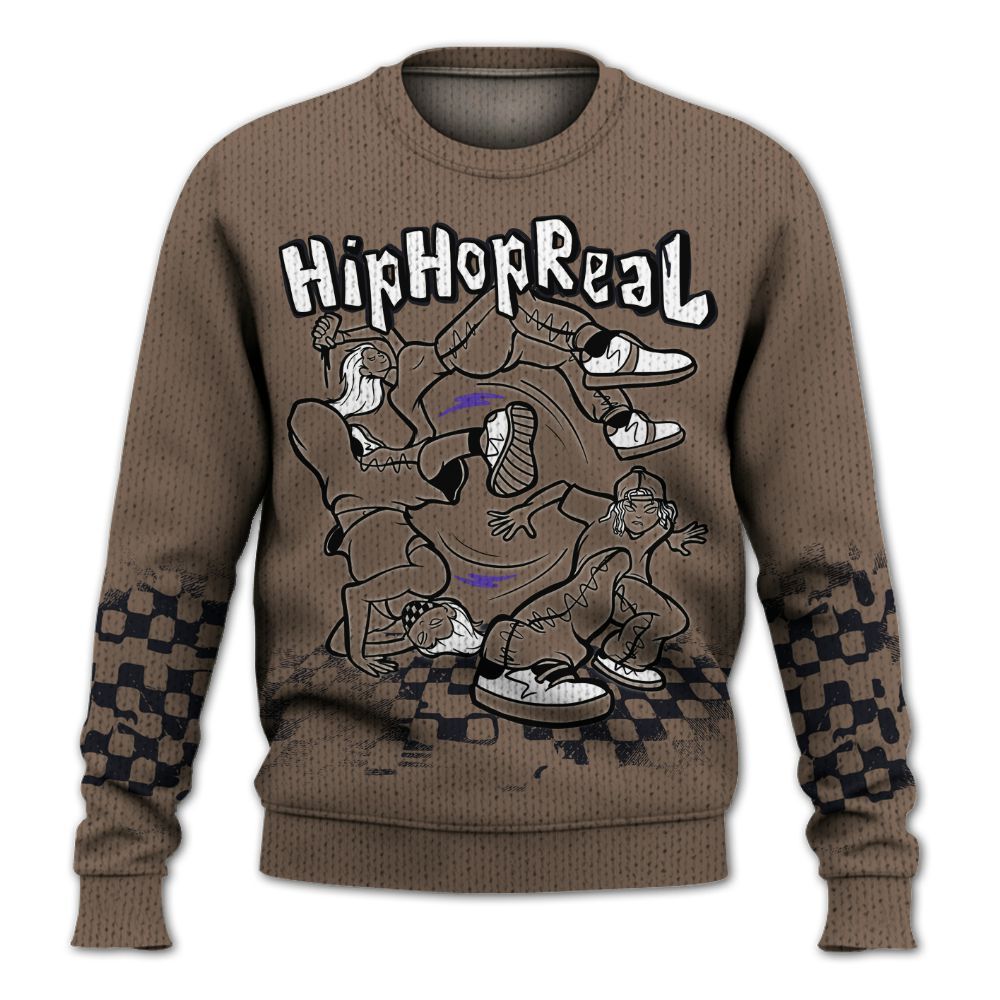 Knitted Sweater To Match Olive Concord 9s - Feel Life Street Style