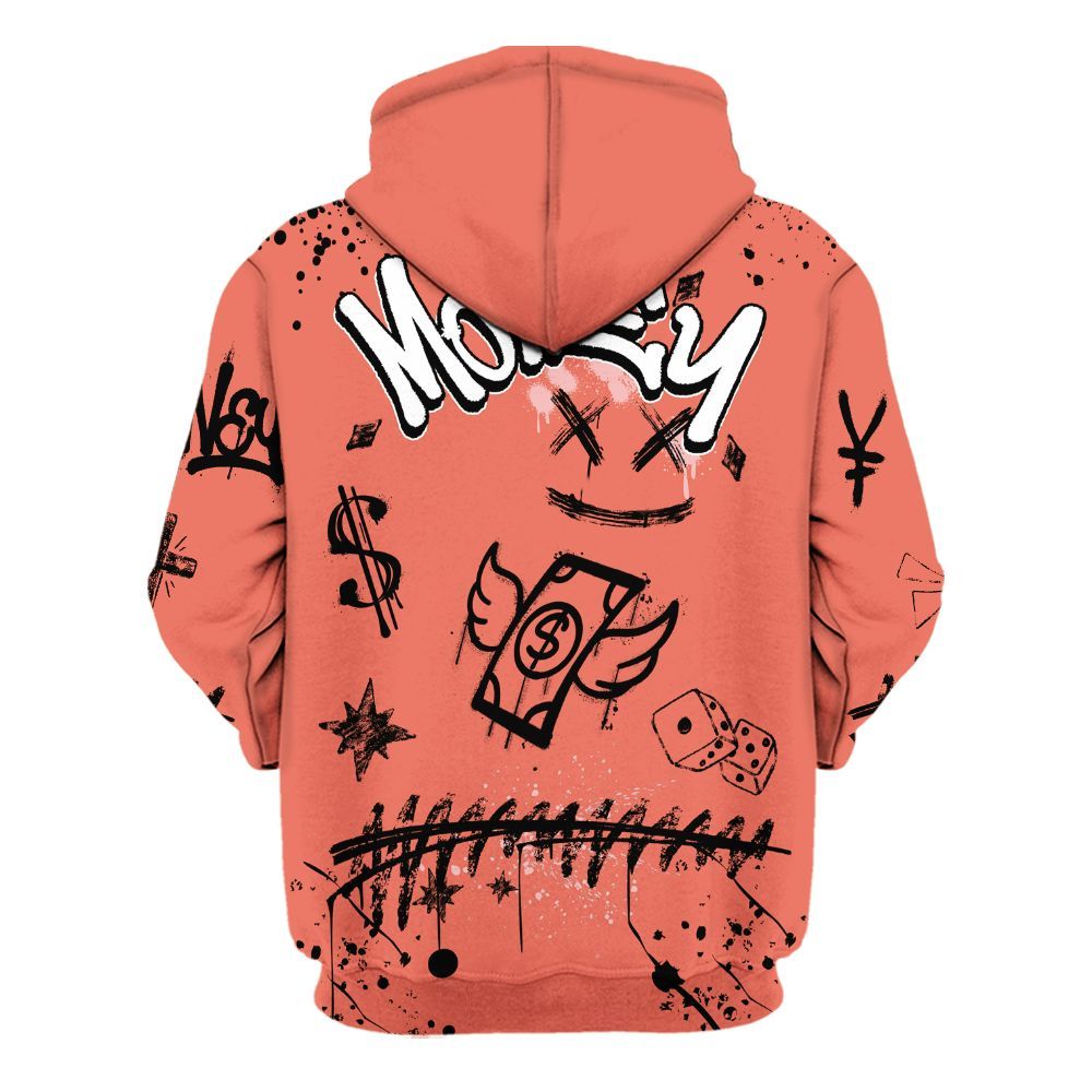 Hoodie To Match Low OG PSG 1s - Everybody Paid In Full Crayon All Over Print