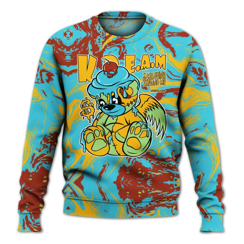 Sweatshirt To Match SB Dunk Di'Orr Greenwood - Loot Bear Liquid All Over Print