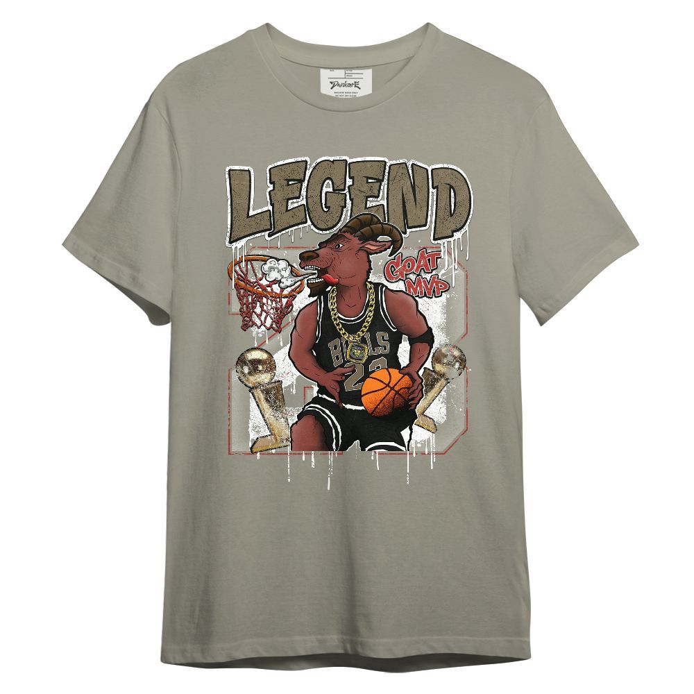 Shirt To Match Olive 9s - 23 Goat JD Graphic