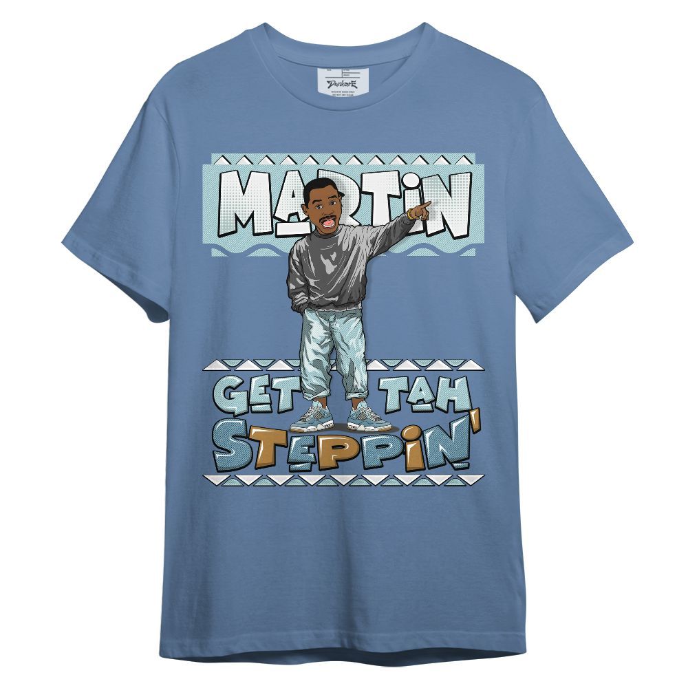 Shirt To Match Denim Worn Blue 2025 4s - Martin Tv 90s Graphic