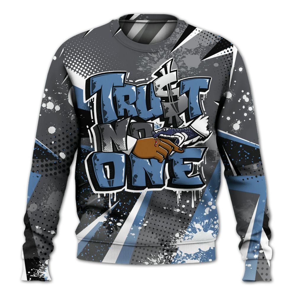 Sweatshirt To Match Air Max 95 Stash - Poly Trust No One Dripping All Over Print