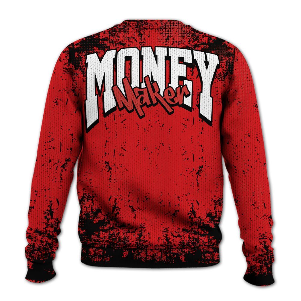 Knitted Sweater To Match Scoot Zeros Retro Portland - Move In Silence Money Street Retro
