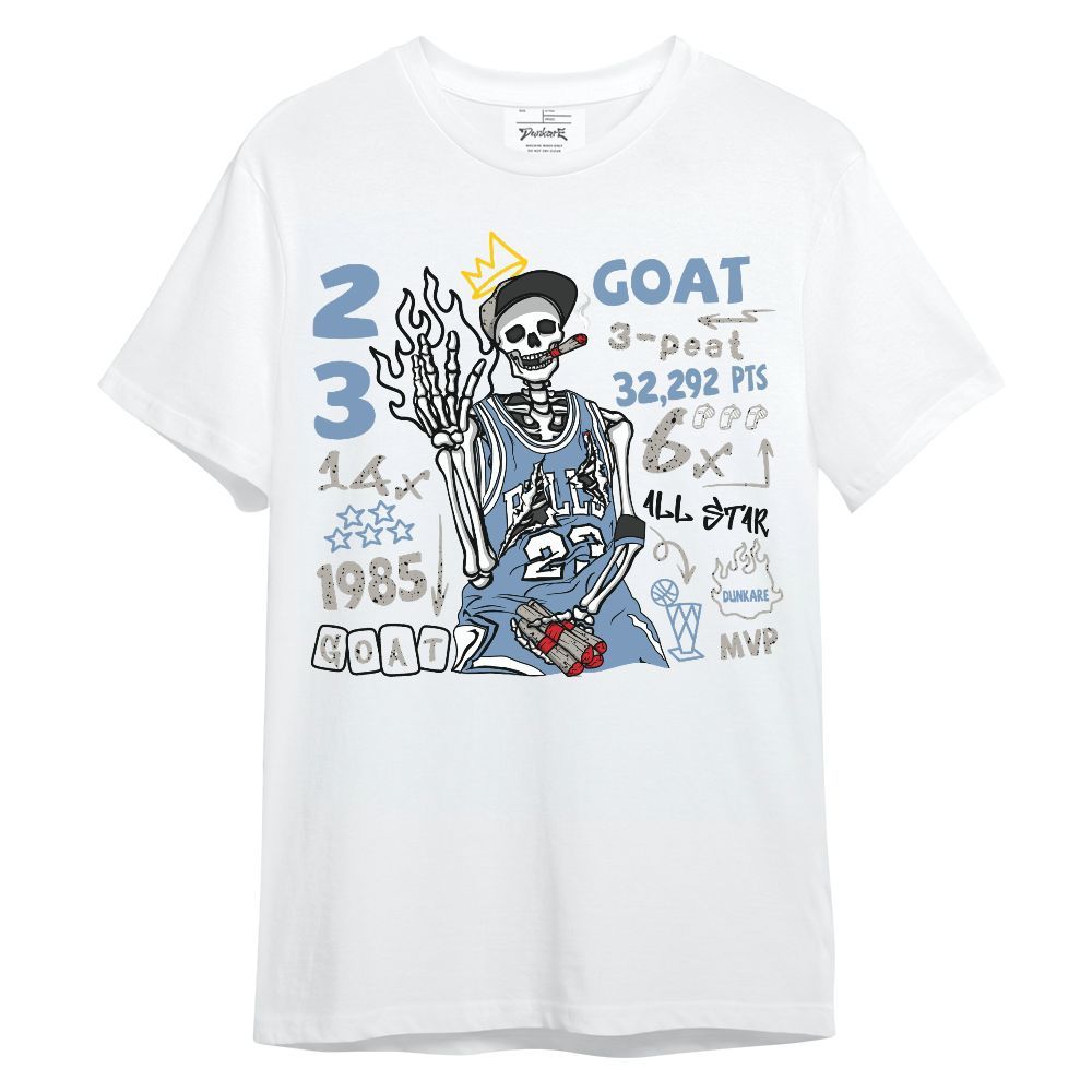 Shirt To Match University Blue 4s - Number 23 G.0.A.T Streetwear Unisex Shirt
