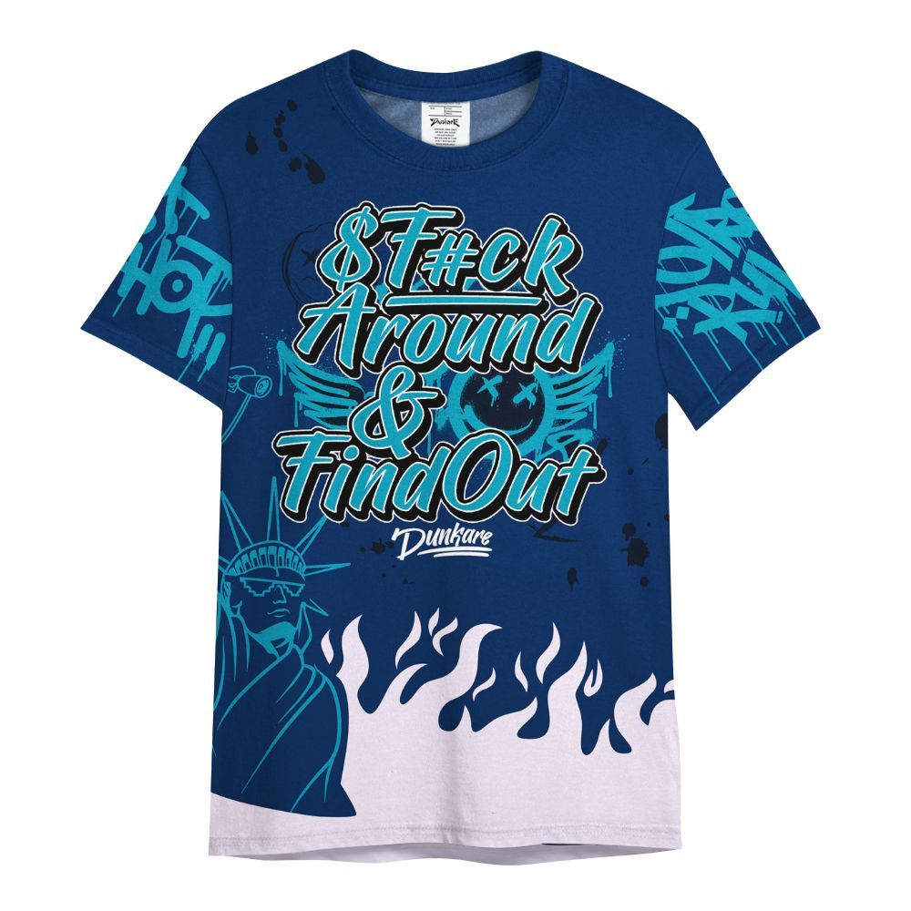 Shirt To Match Kobe 5 X-Ray - Graphic Fck Around Find Out All Over Print