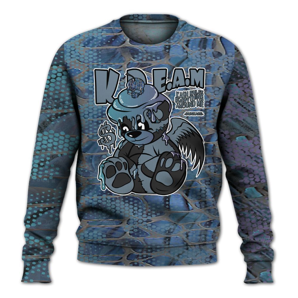 Sweatshirt To Match Air Foamposite Kazuya Mishima - Loot Bear All Over Print