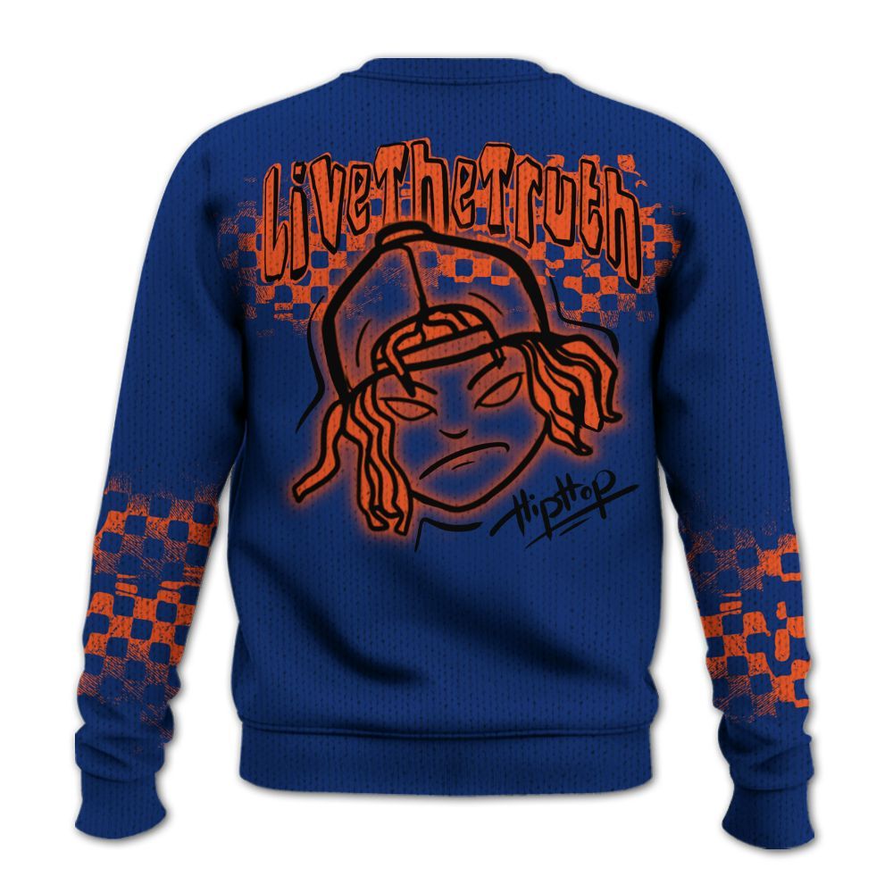 Knitted Sweater To Match Suede GS League - Feel Life Street Style