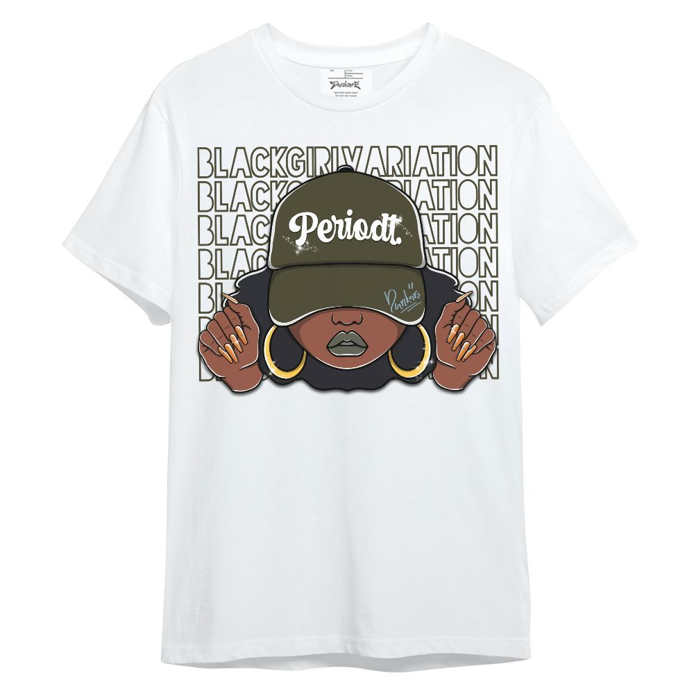 Shirt To Match Olive 5s - Black Girl Variation Unisex Shirt