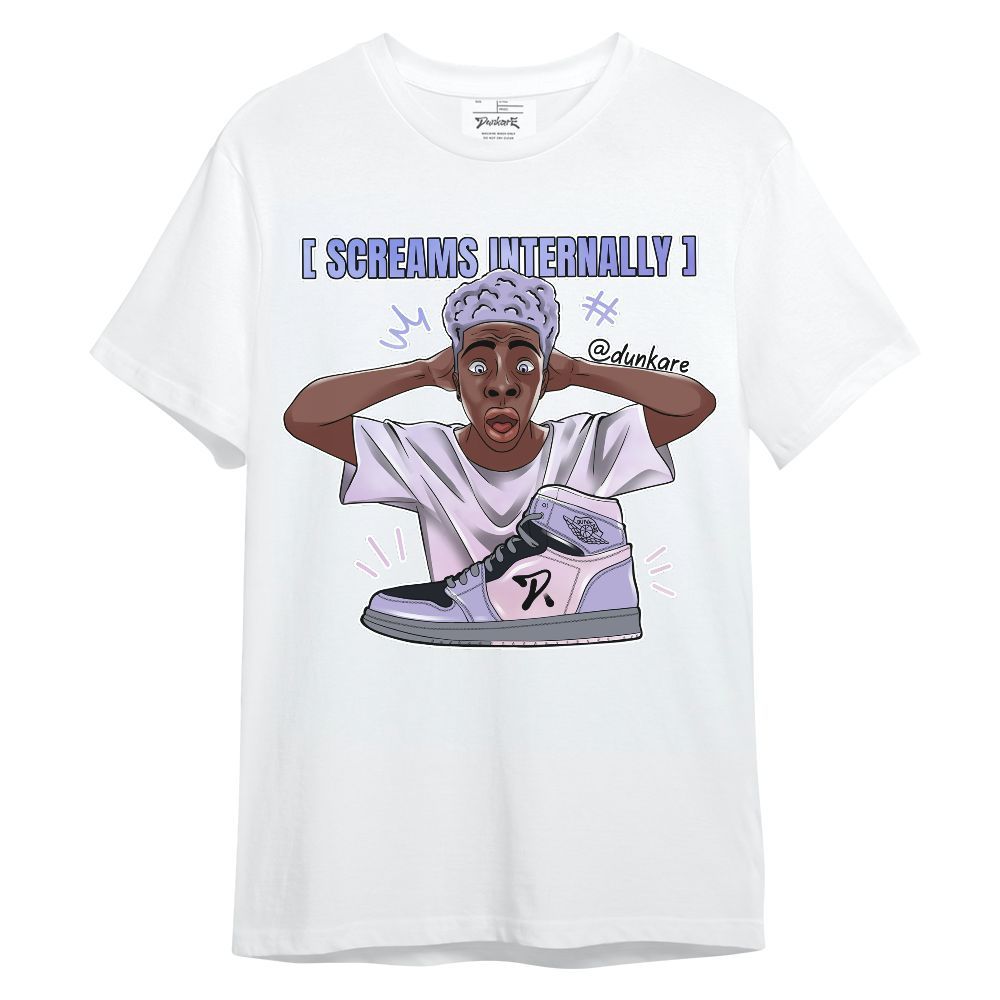 Shirt To Match Zen Master 4s - Scream Internally Unisex Shirt