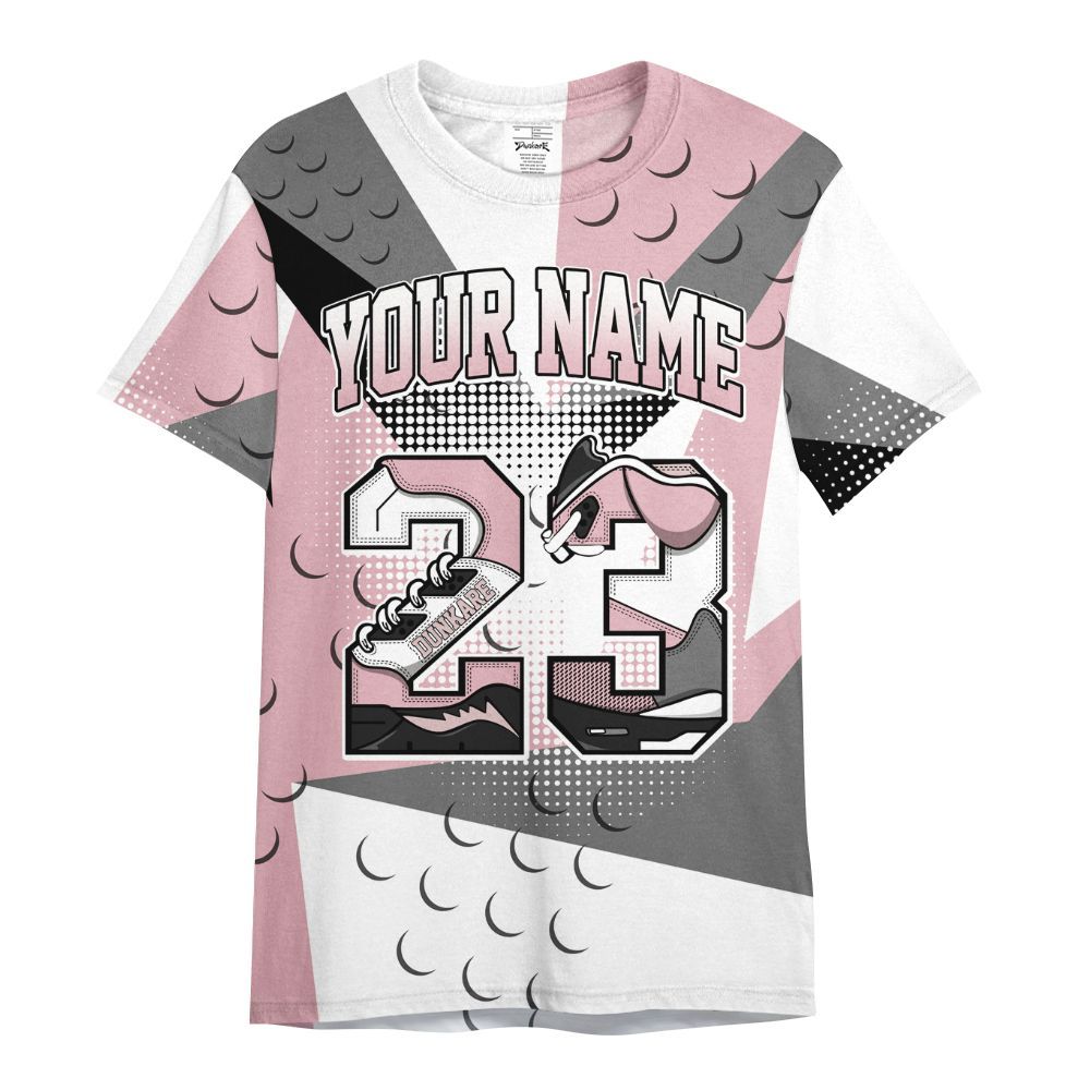 Shirt To Match Air Max DN Pink Foam - Poly Custom Name Number 23 5s All Over Print