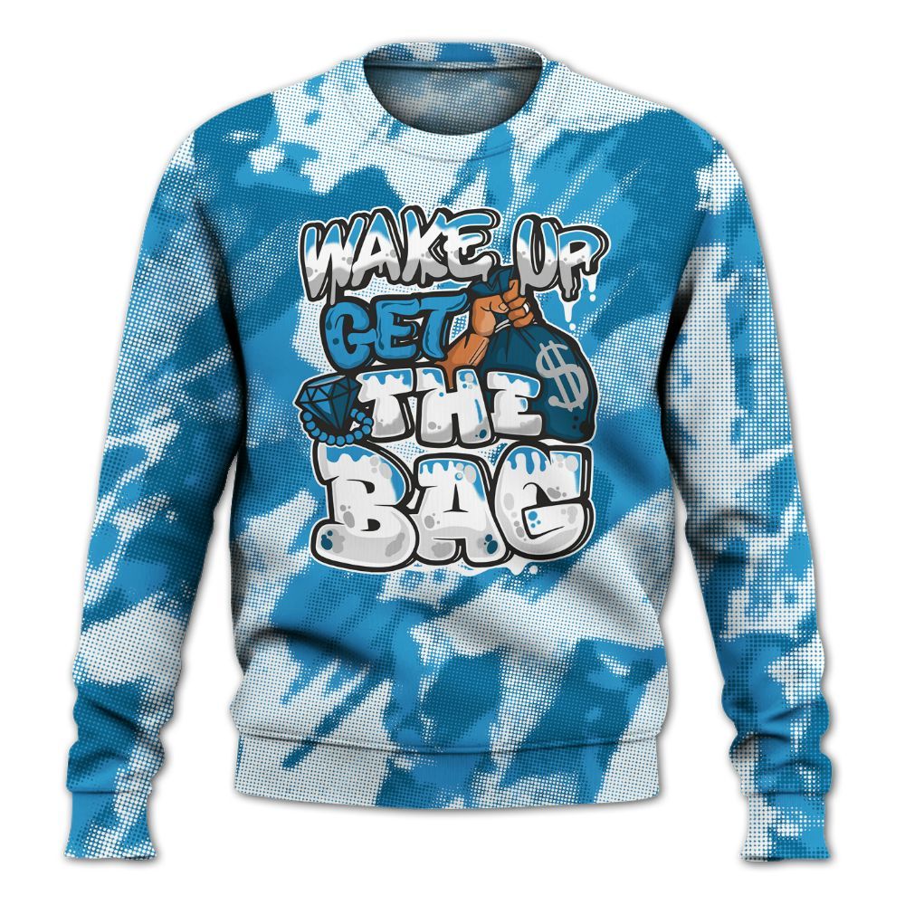 Sweatshirt To Match Powder Blue 9s - Get More Bags Abstract All Over Print