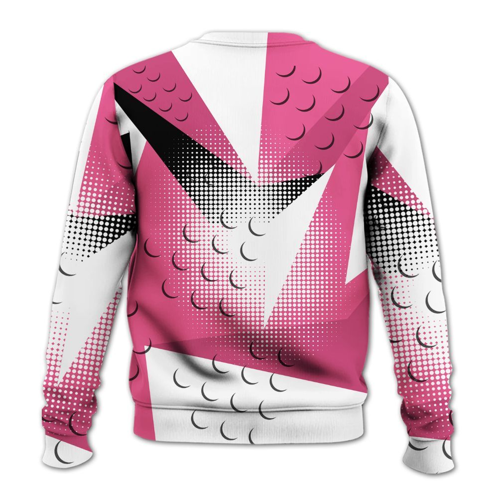 Sweatshirt To Match Air Max SNDR Hyper Pink - Poly Custom Name Number 23 5s All Over Print