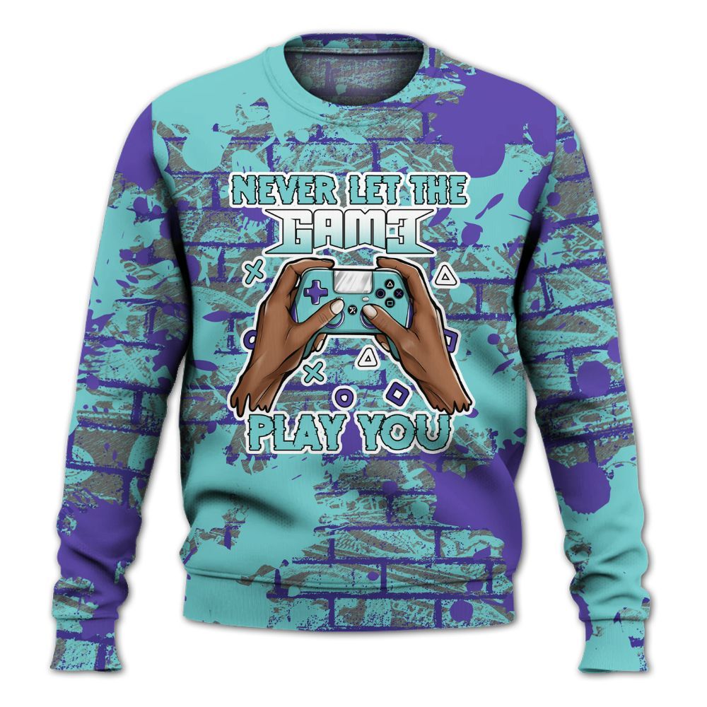 Sweatshirt To Match Low Hornets 1s - PlayGame Human Brick All Over Print