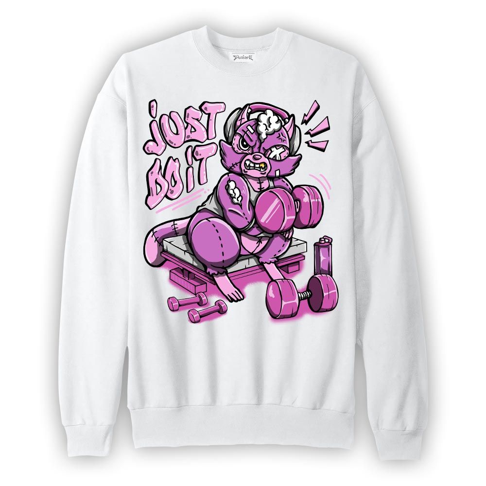 Sweatshirt To match Hyper Violet 4s Sweatshirt - Working Out Raccoon Graphic