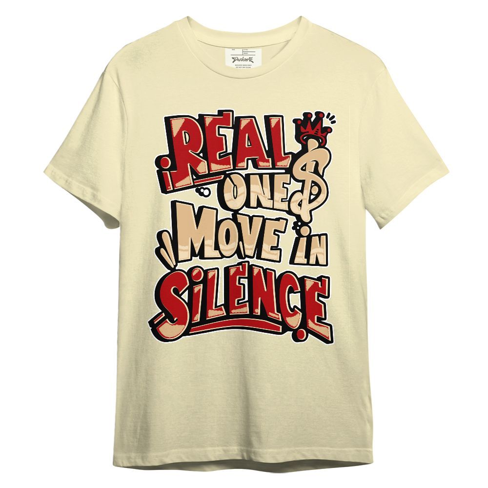 Shirt To Match Dunk Low Strawberry Waffle - Ones Move In Silence Graphic Unisex Shirt