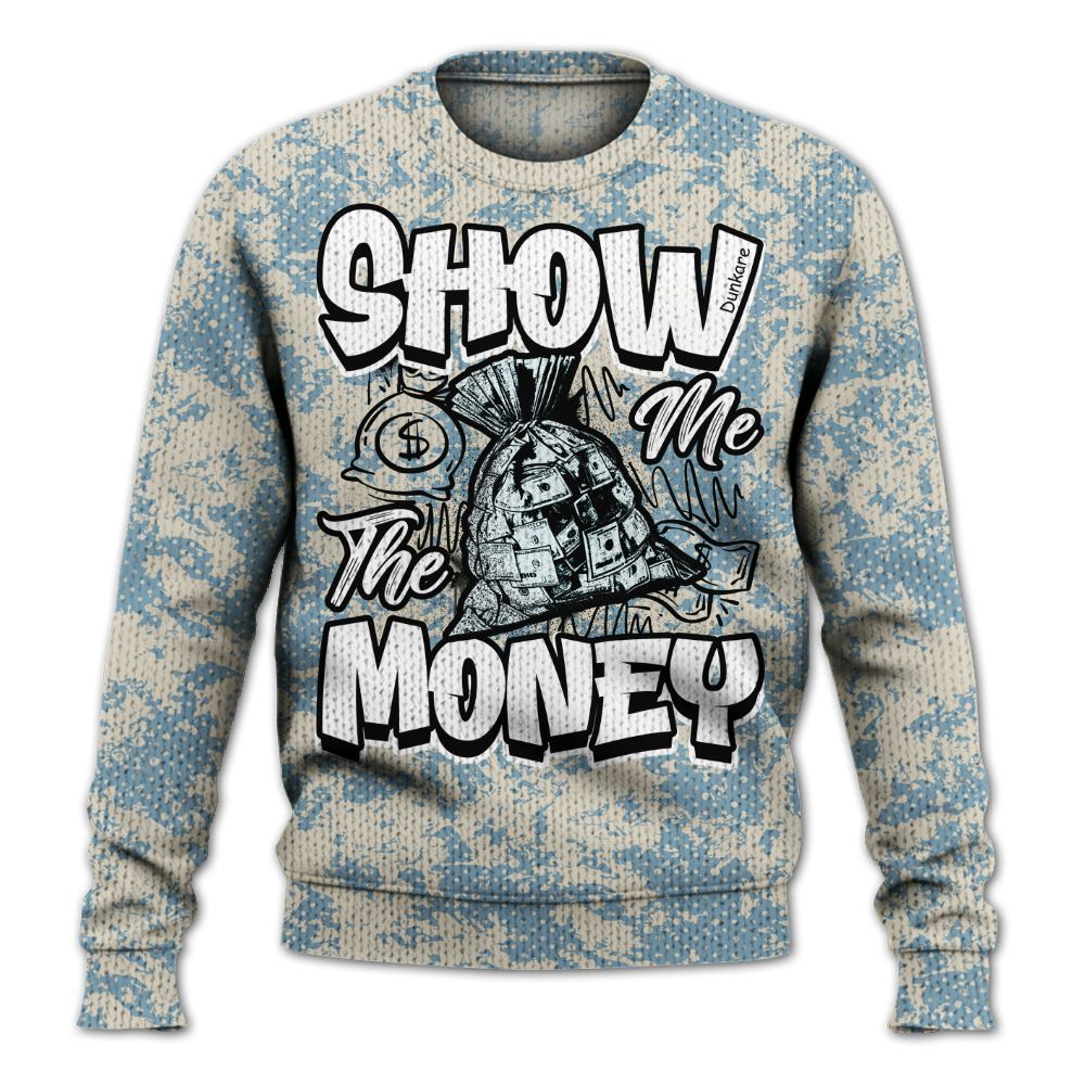 Knitted Sweater To Match Retro SoleFly 13s - Show Me The Money Retro