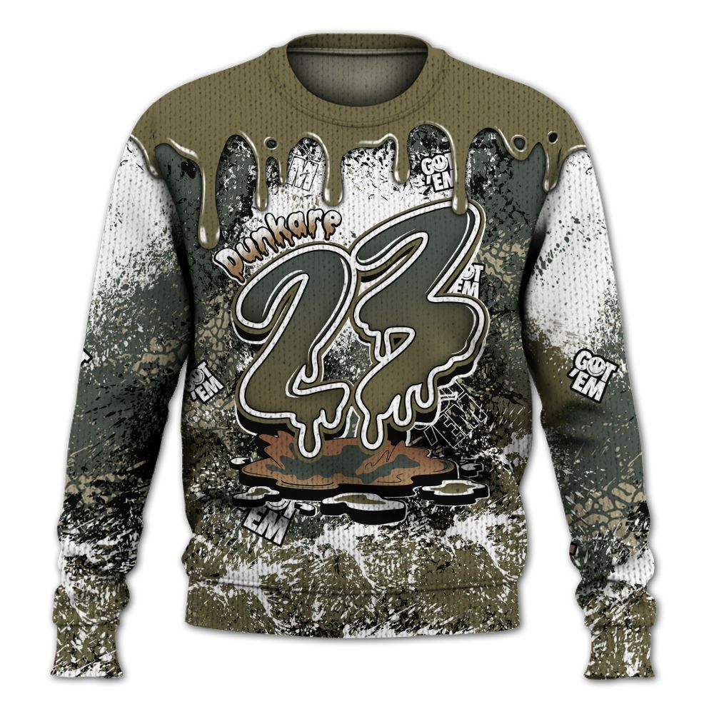 Sweater To Match Retro Family Affair 3s - Dripping 23 Drip Graphic