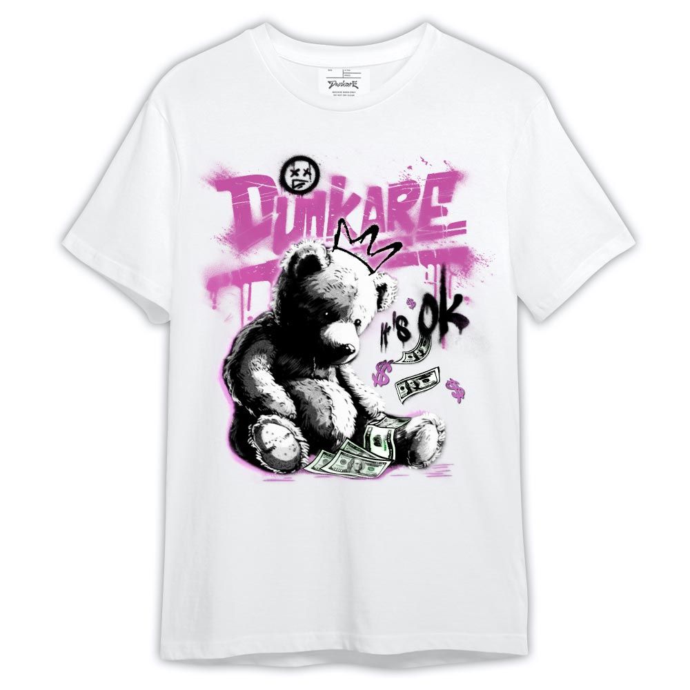 Shirt To Match Hyper Violet 4s - Bear It's OK Shirt Outfit Hyper Violet 4s 1305 HDT