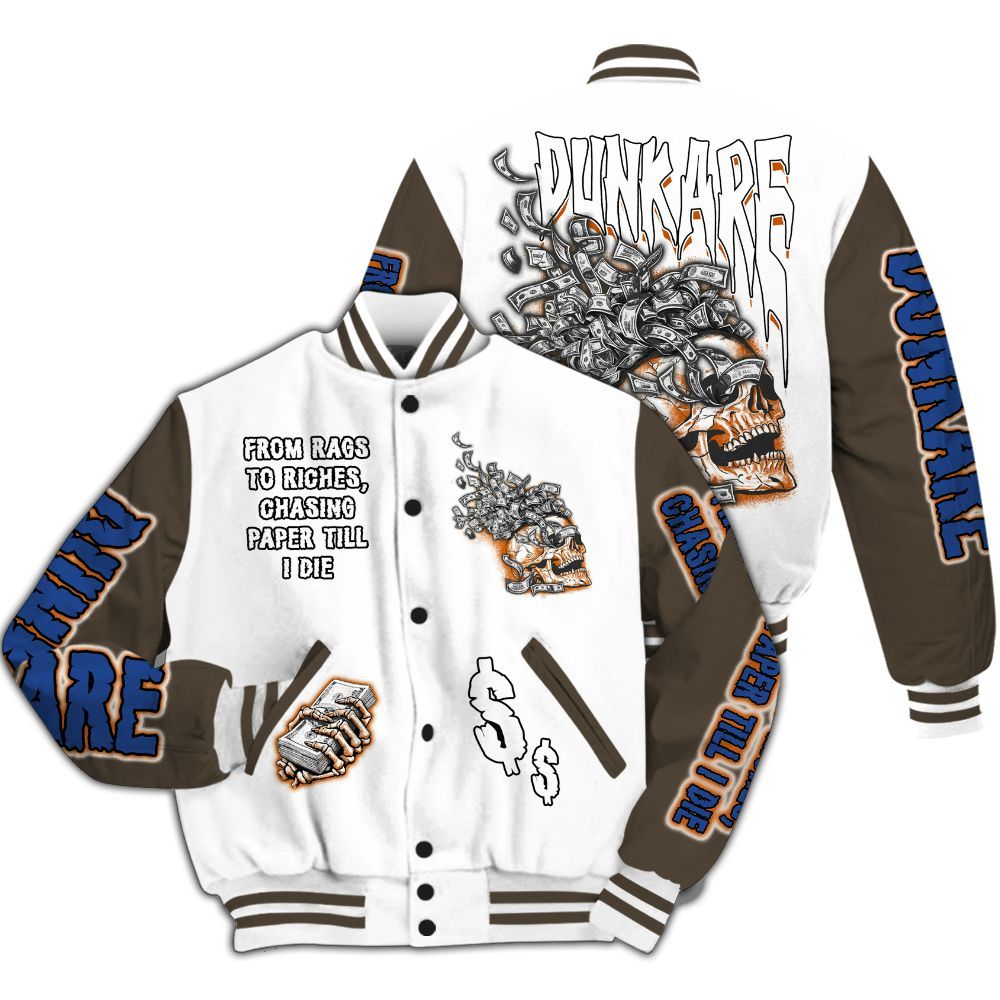 Varsity Jacket To Match Palermo GS League - From Rags To Riches All Over Print