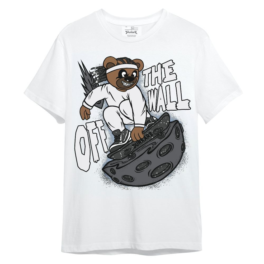 Shirt To Match Reverse Black White 6s - Quirky Bear Unisex Shirt