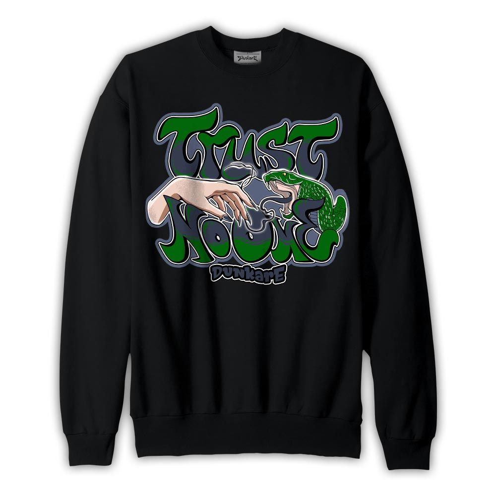 Sweatshirt To match Midnight Navy 13s Sweatshirt - Trust No One Graffiti Graphic 1605 NMP