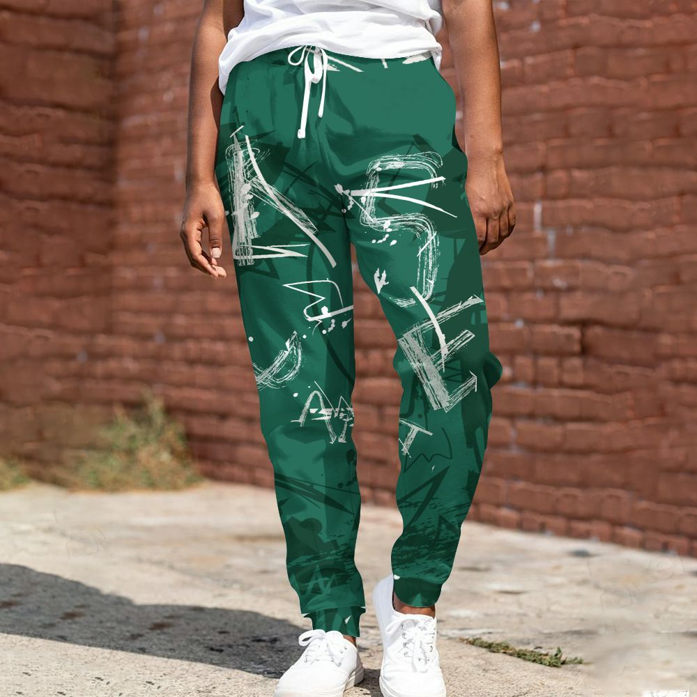 Sweatpant To Match Oxidized Green 4s - Messyz All Over Print