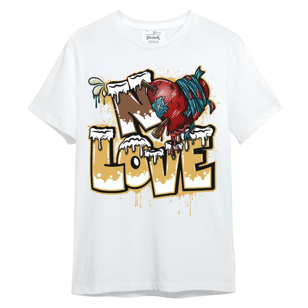 Shirt To Match Retro Cacao Wow 4s - Drip No Love Streetwear Unisex Shirt