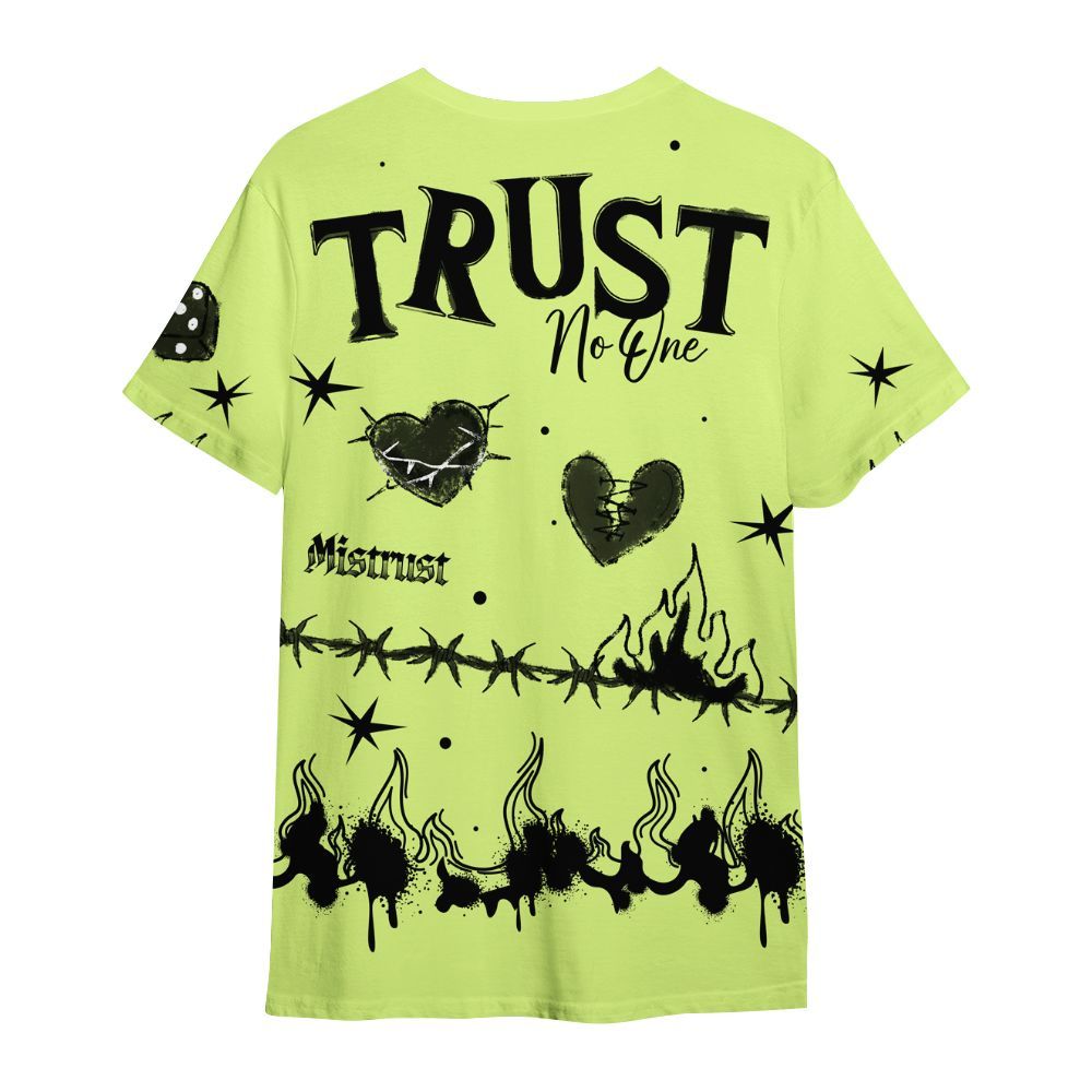 Shirt To Match Air Max SNDR Volt - Trust No One Snake-Bite Doodle Crayon All Over Print