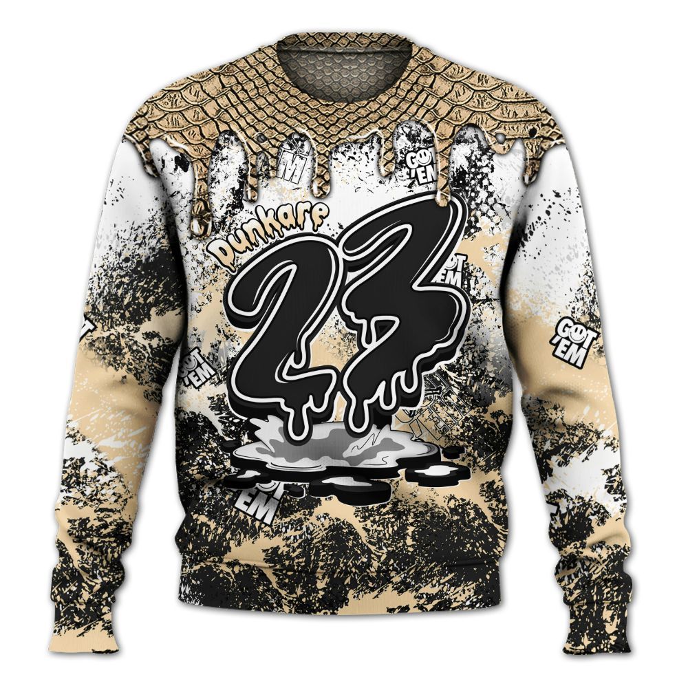 Sweatshirt To Match Kobe 9 EM Mambacita - Dripping 23 Drip All Over Print