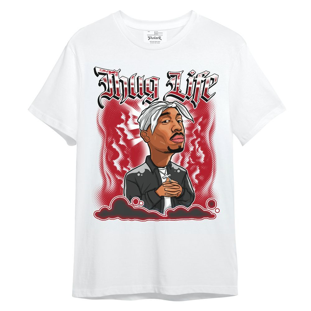 Dunkare Bred Velvet 11s Shirt - Like Thug Rapper Shirt Graphic Unisex Shirt