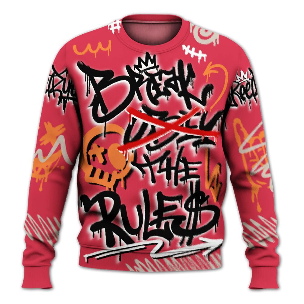 Sweatshirt To Match Air Max Portal Bright Ceramic - Break Rules Streetwear All Over Print