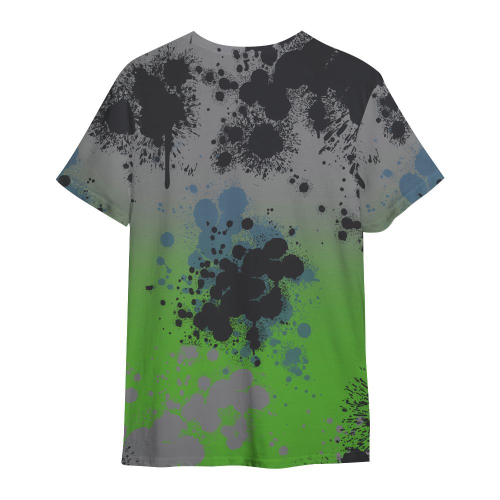 Shirt To Match Retro Green Bean 5s - Trust No One Scary All Over Print