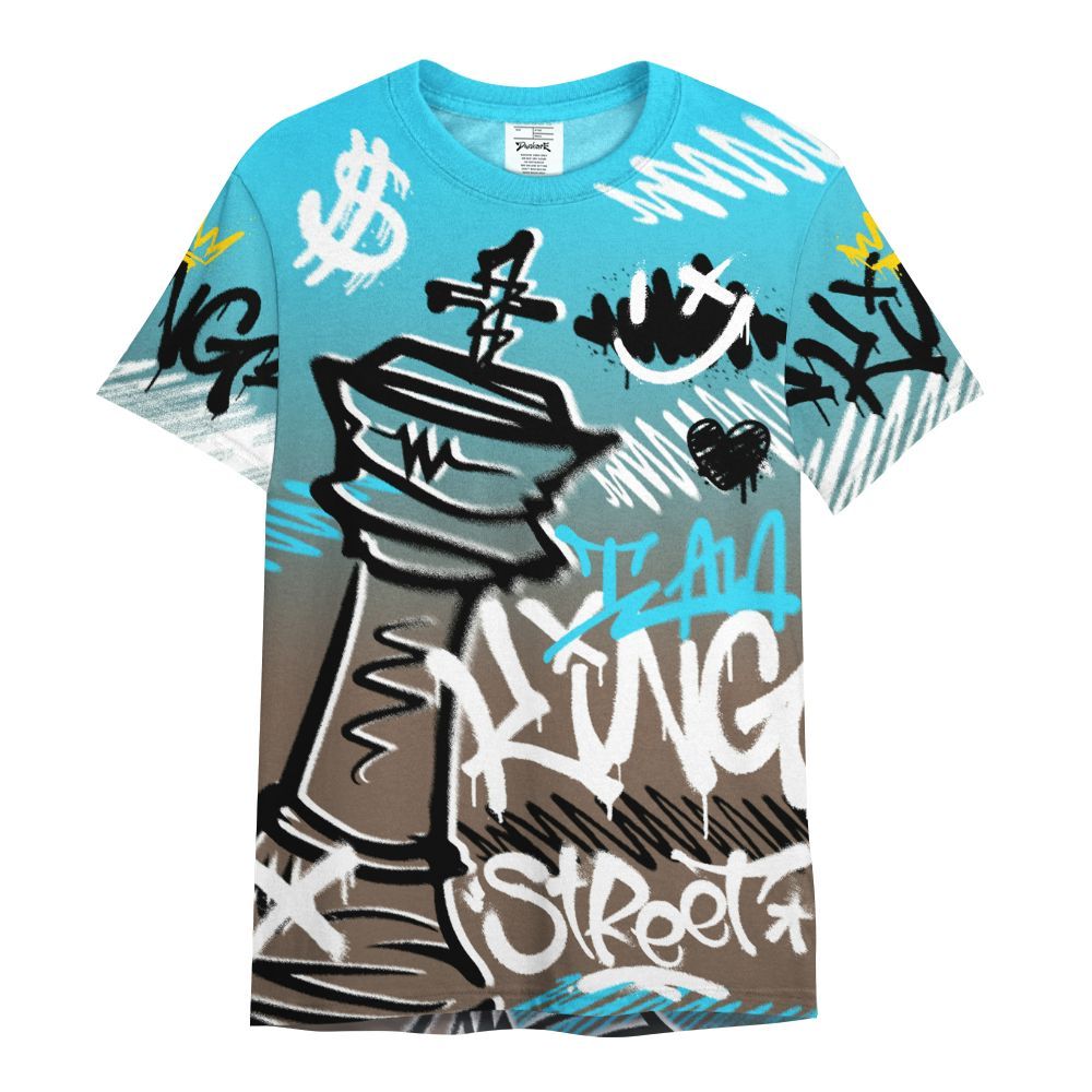 Shirt To Match Olive Concord 9s - Street King Chess Streetwear All Over Print