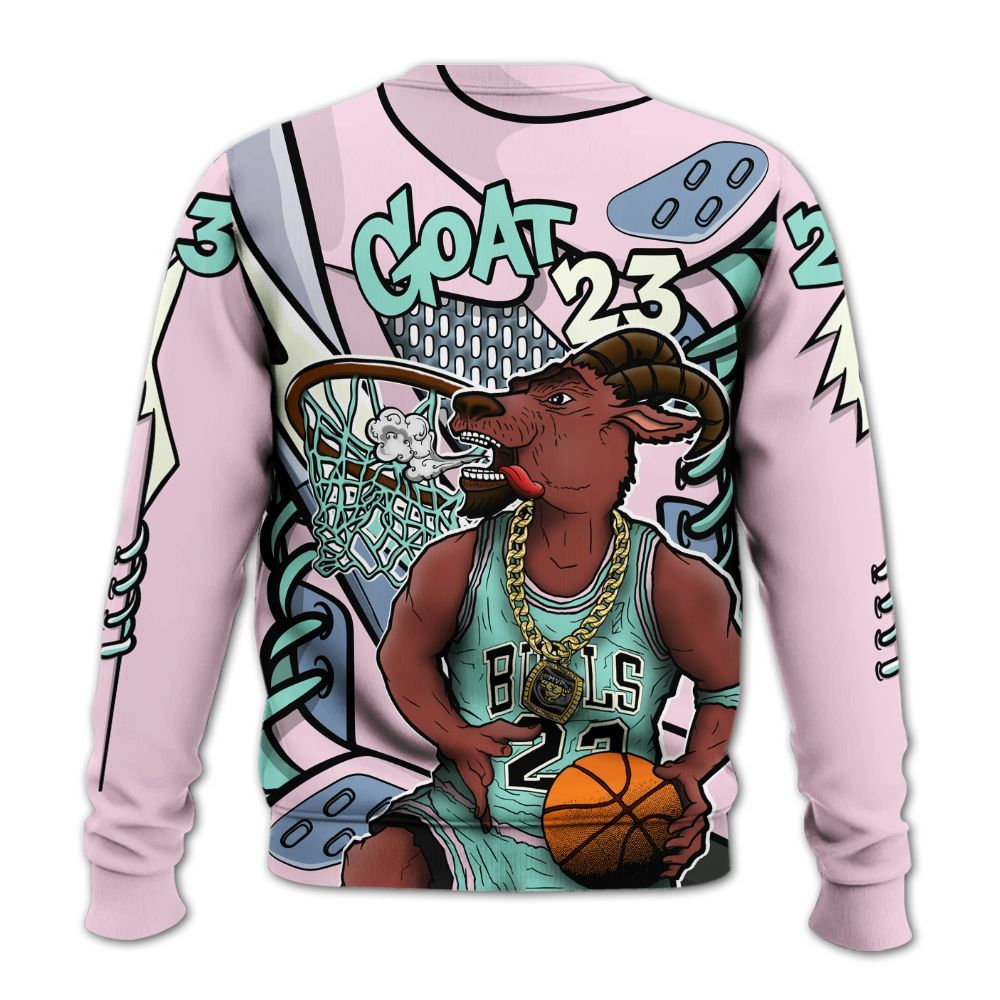 Sweatshirt To Match Retro Easter 5s - Number 23 Style 5s All Over Print