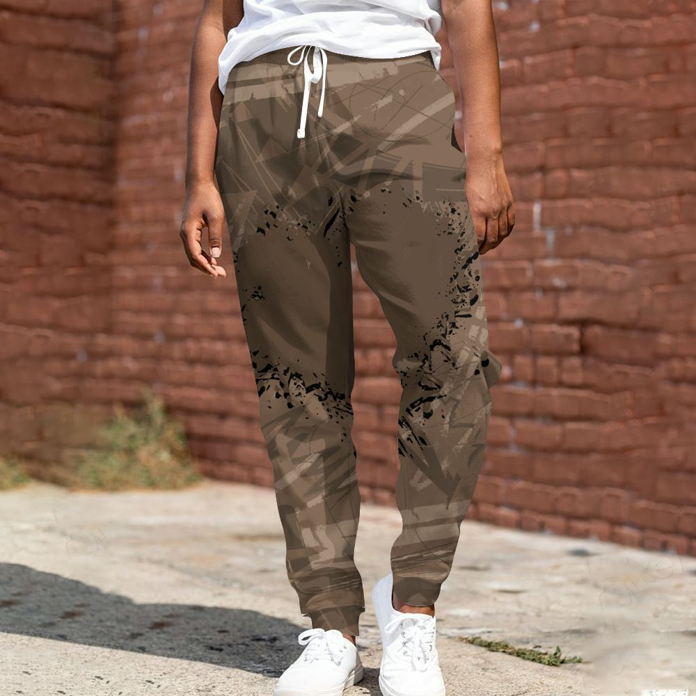 Sweatpant To Match Dark Mocha Jack - Nonobjective All Over Print
