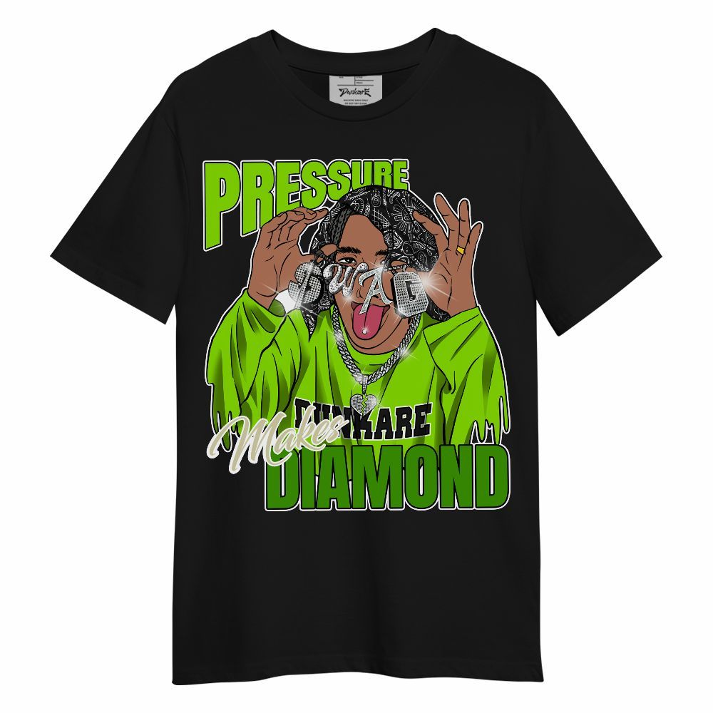 Shirt To Match Electric Green 6s - Pressures Makes Shirt To Match Unisex Shirt