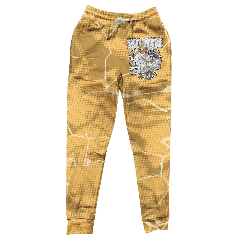 Sweatpant To Match Craft Paris 6s - Self Made Skeleton Crack All Over Print