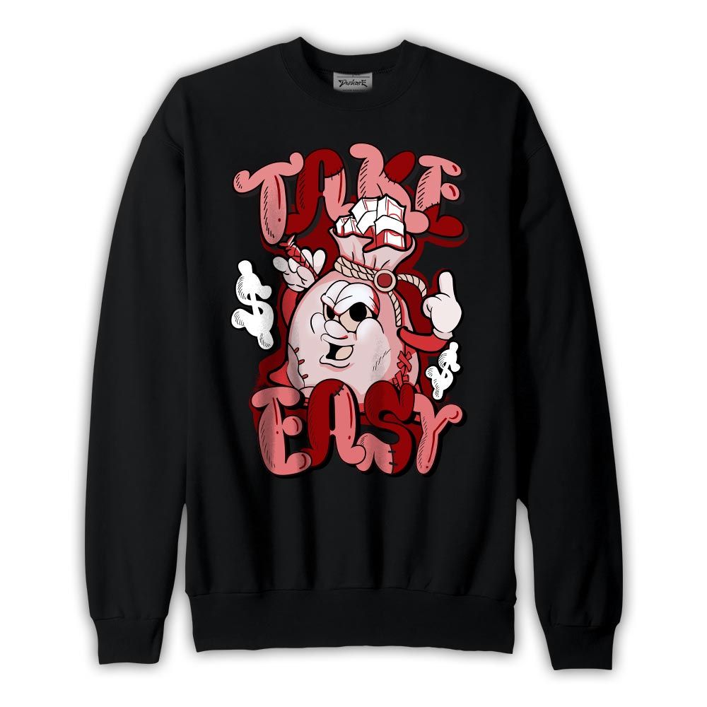 Sweatshirt To match Sweatshirt Take Easy, 13 Bred Reimagined Sweatshirt To Match Sneaker 2404 PAT
