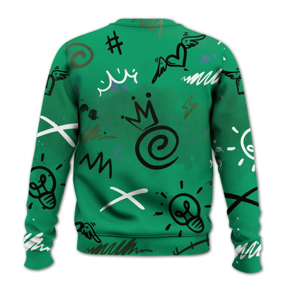 Sweatshirt To Match Foamposite Pro Pine Green 2025 - Drip Been Di2ferent All Over Print