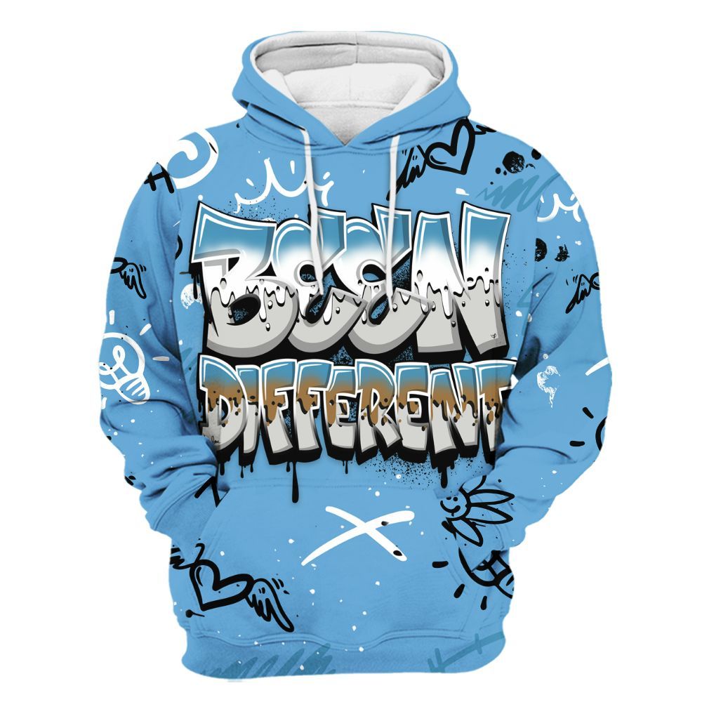 Hoodie To Match SB Dunk Low University Blue - Drip Been Di2ferent All Over Print