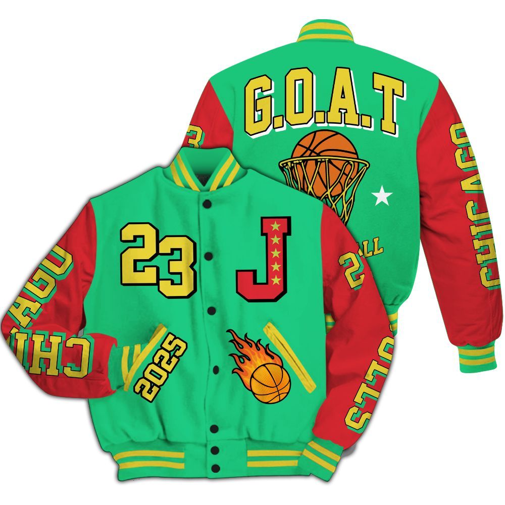 Varsity Jacket To Match Ja 3 Jurassic Park Explorer - Chicago 23 Basketball All Over Print