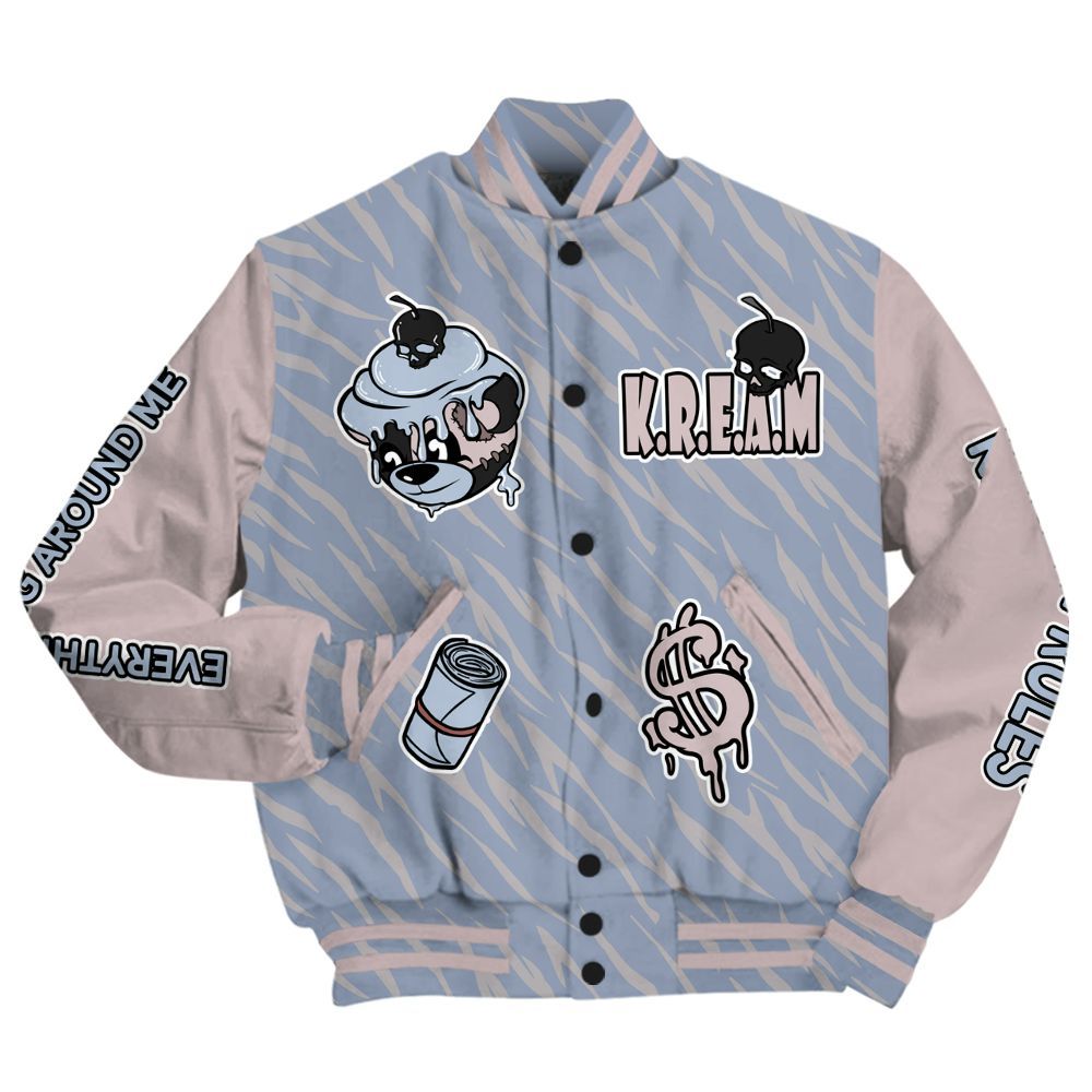 Varsity Jacket To Match Ja 2 Induction - Loot Bear All Over Print