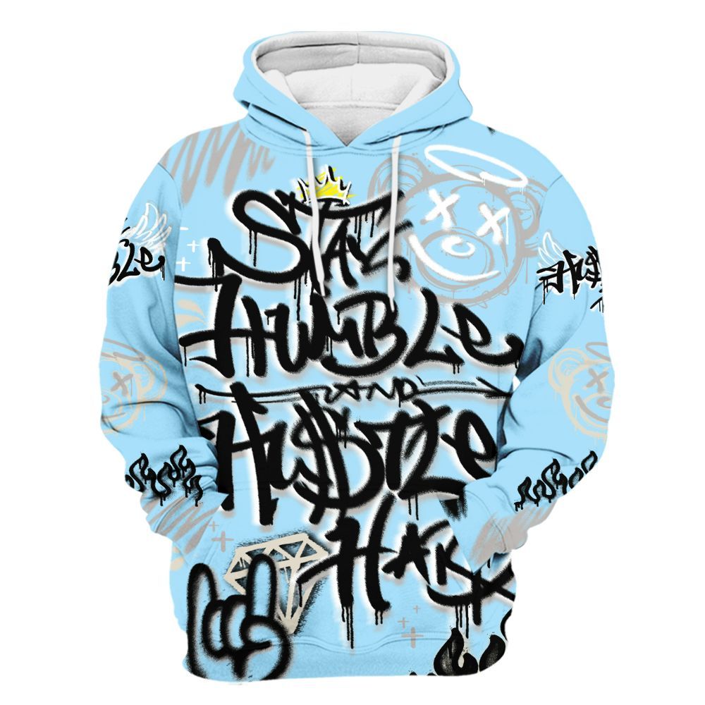 Hoodie To Match Retro SoleFly 13s - Humble Drip Streetwear Graffity All Over Print