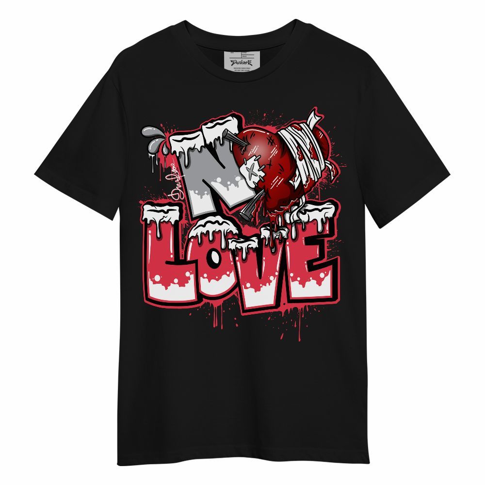 Shirt To Match Black Cement 3s - Drip No Love Streetwear Unisex Shirt